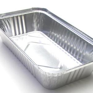 China Embossed 10 Micron Aluminum Foil Food Containers wholesale