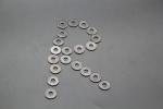 Polished Stainless Steel Flat Washers Bright Plated M8 , Hardened Heavy Duty