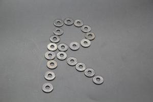China Polished Stainless Steel Flat Washers Bright Plated M8 , Hardened Heavy Duty Flat Washer wholesale
