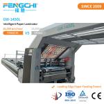 Paper Membrane Material High Speed Corrugated Board Cardboard Flute Laminator