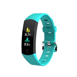 China 80mAh 0.96Inch Heart Rate Monitor Smartwatch Body Temperature Sensor wholesale
