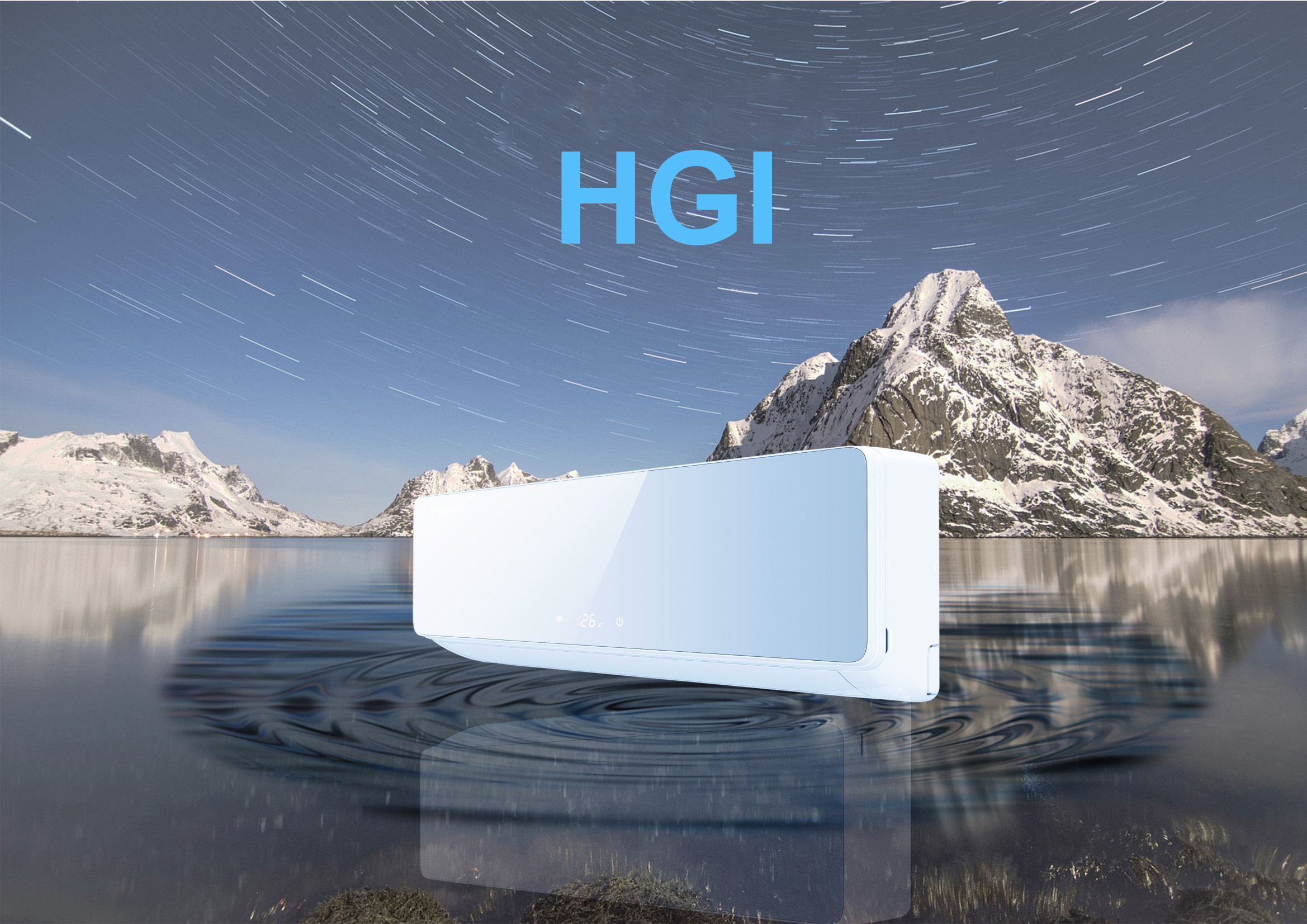 Intelligent Washing Split Air Conditioner With Cleaning Fins