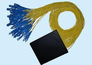China High Reliability 1*32 Fiber Optic PLC Splitter / Optical Fibre Couplers wholesale