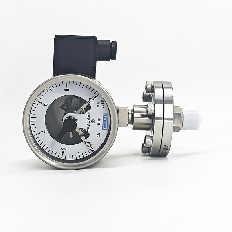 Stainless Steel Analog Pressure Gauge WIKA Original Differential Pressure Gauge