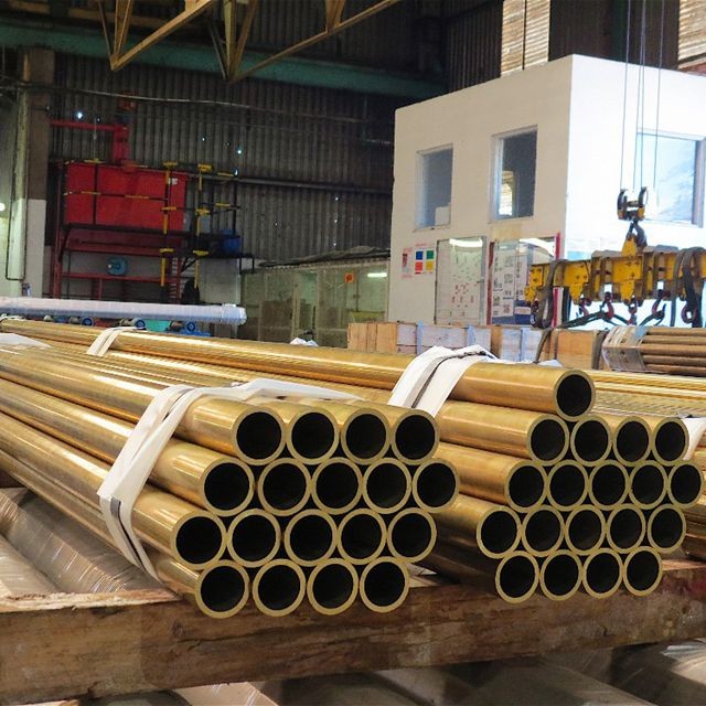 1.5mm Copper Alloy Tube C71640 12mm Copper Pipe Coil Semi Finished