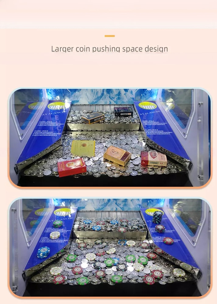 Entertainment Single Person Coin Pusher Game Machine Redemption Game Machine