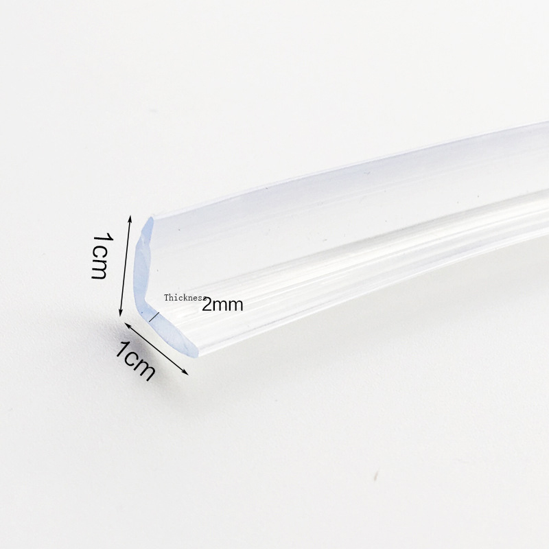 Silicone Rubber Anti Dust PVC Decoration With Corner Protection Anti Collision Strips