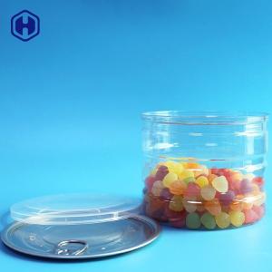 China Large Capacity Clear Plastic Cans Round Sturdy Compression Resistance wholesale