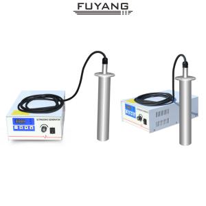 China Oil Dispersed Submersible Ultrasonic Transducer 1500W 40 Khz 1530mm Length wholesale