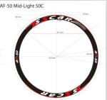 Personalised Road Bike Wheel Decals / Sports Bike Stickers 20 Sheets / Pack