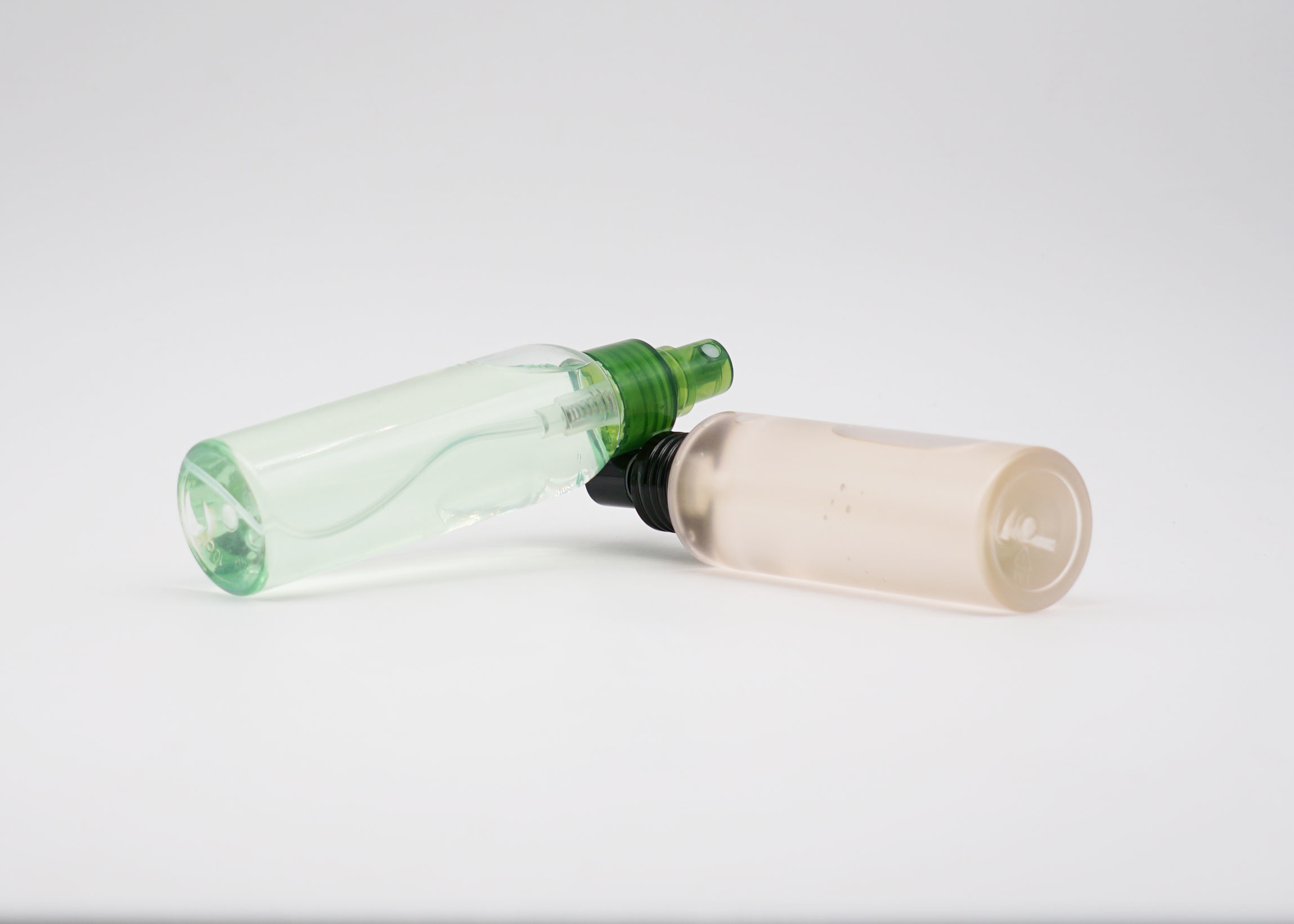 120ml Recyclable Fine Empty Clear Plastic Mist Spray Bottle