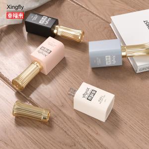 China Gel Polish Square Bottle 13ml Primers Base Coat Adherent Dehydrator Nail Polish Bottle wholesale