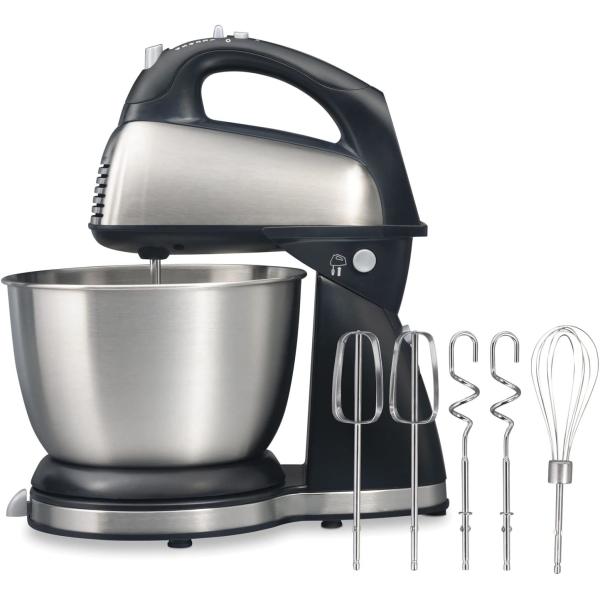 China Classic Stand And Hand Mixer, 4 Quarts, 6 Speeds With QuickBurst, Bowl Rest, 290 Watts Peak Power wholesale