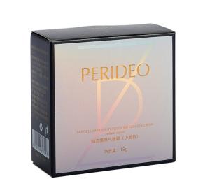 China CC Cream Cushion Powder Makeup Paper Box Shiny Color Minimalist Design wholesale