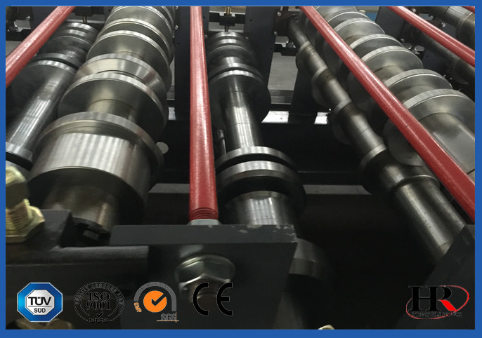H Type Steel Body Frame Glazed Tile Roll Forming Machine For Making Re-Cycle