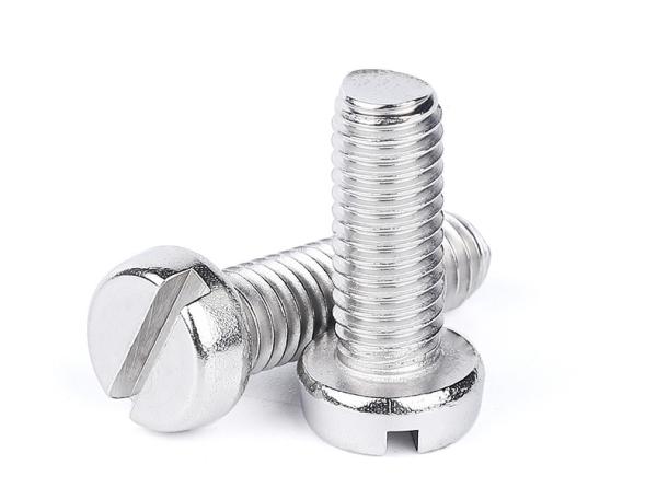 Stainless Steel Fasteners Screws for bicycle DIN84 Aluminum Coating Cylindrical