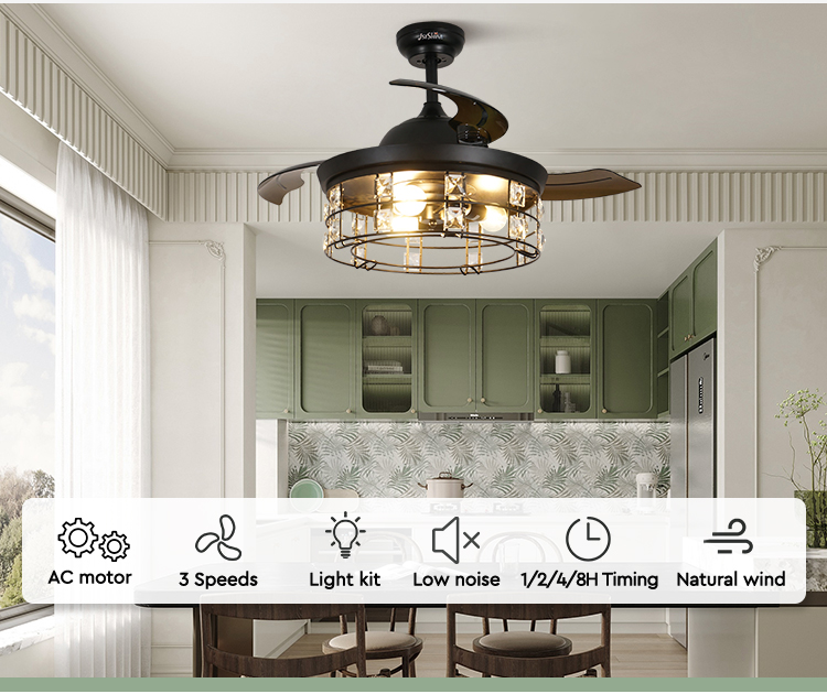invisible ceiling fan