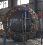 Pressure Vessel Hemispherical Tank Heads ANSI Dish Ends 2100mm Diameter