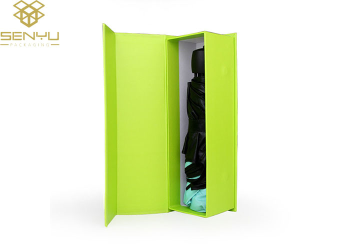 Custom Luxury Umbrella Gift Box Cardboard Magnetic Folding 28*8*7.5cm