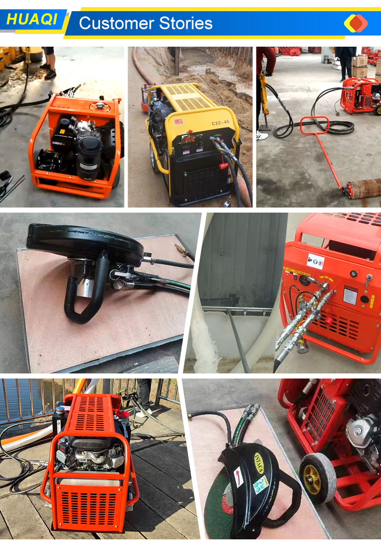 23HP Hydraulic Power Pack Unit for Rescue Service Manual Pull / Electric Start Optional