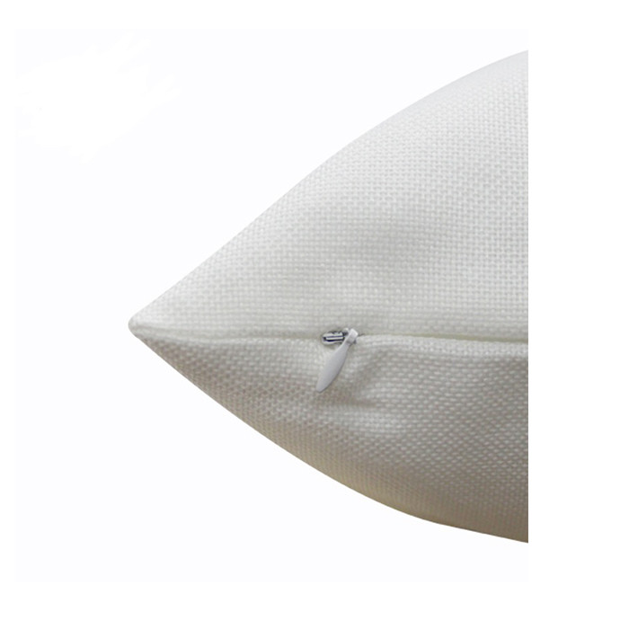 Custom Blank White Linen Sublimation Pillowcase For Sublimation Photos Printing