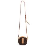 Grained Calfskin Monogram Canvas LV Lockme Tender Bag M44699