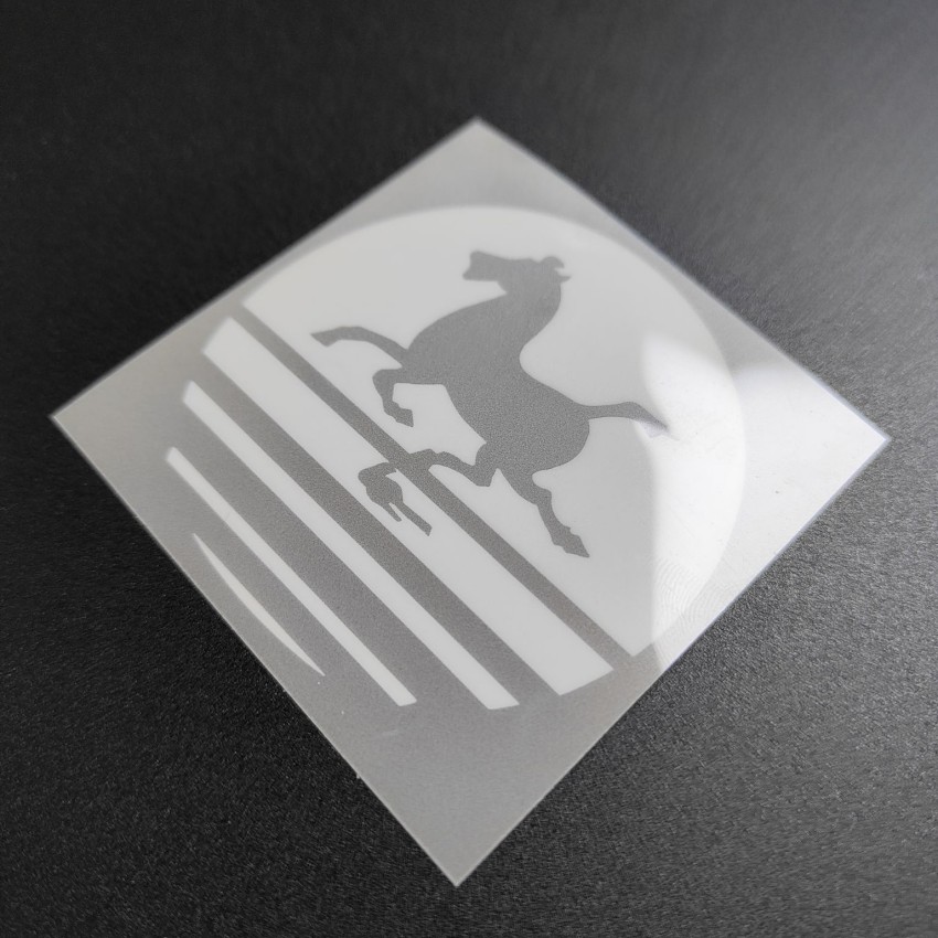 Pes Film Reflective Vinyl Heat Transfer Sticker For Sportswear Label