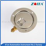 Chemical Panel Mount Pressure Gauge / Shock Proof Pressure Gauge - 0.1~0~60MPa