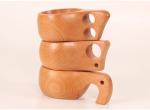 A wood and a craftsman Wood cup Coffee cup Wooden cup Travel Portable tea cup