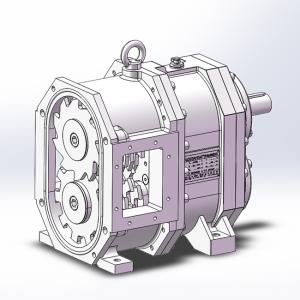 China Reversible Stainless Twin Shaft Grinder Controllable Flow 18.5 KW wholesale