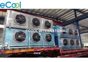 China Double Side Air Blowing Evaporator Unit Refrigeration / Compressor Condenser Evaporator wholesale
