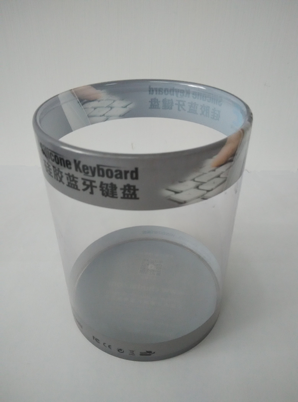 Transparent cylinder type blister packaging
