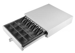 China CE / ROHS / ISO EC 410 Cash Drawer , RS232 / Usb Cash Drawer For Square Stand wholesale