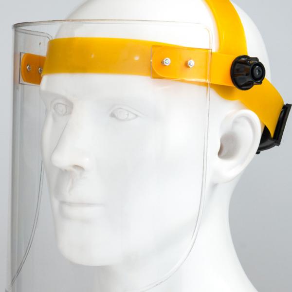 PC Splash Proof Face Screen Welding Transparent Protective Face Screen Safety Protective Face Screen