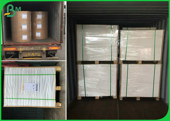 1000mm 60gsm 70gsm 80gsm FSC Certified White School Book Paper In Reels 