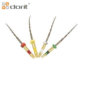 China 4Pcs Wave One Gold Reciprocating Endo Files Nickel Titanium wholesale