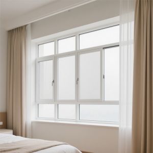 SA-150 White Aluminum Sliding Window with Sound Insulation