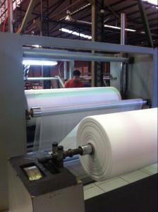 China Pp Spunbond Nonwoven Fabric Making Machine For Group Bags , High Speed wholesale