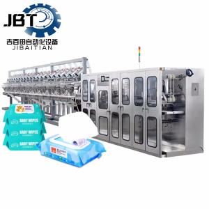 China Fully Automatic Environment-Friendly Wipes Manufacturing Machine 60 Packages/Min wholesale