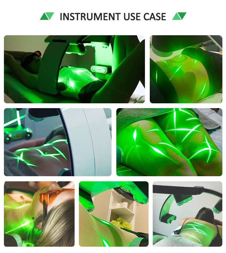 Emerald Laser Slimming Machine 6D 10D Lipo Laser Body Shape Red Light Therapy Remove Cellulite Machine
