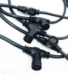 American black pendant Lamp extension cord 0.5m-10m copper Loft Lights cable