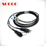 Fiber Optic Armored Patch Cable 2 Core FullAXS To LC IP 67 Waterproof Jumpers