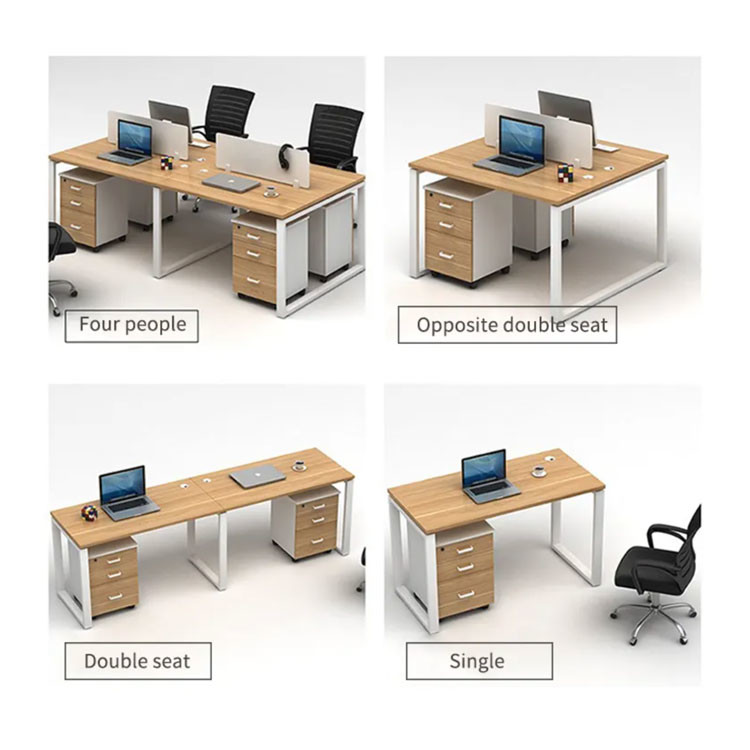 Modern Wooden Writing Home Computer Table Single Executive Office Desk