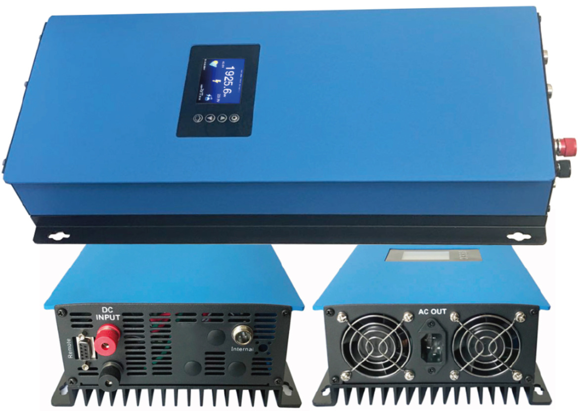 110V/220V Gird Plus Solar And Wind Inverter 1Kw Solar And Wind Turbine Hybrid Inverter Off Grid Inverters For Wind Turbines