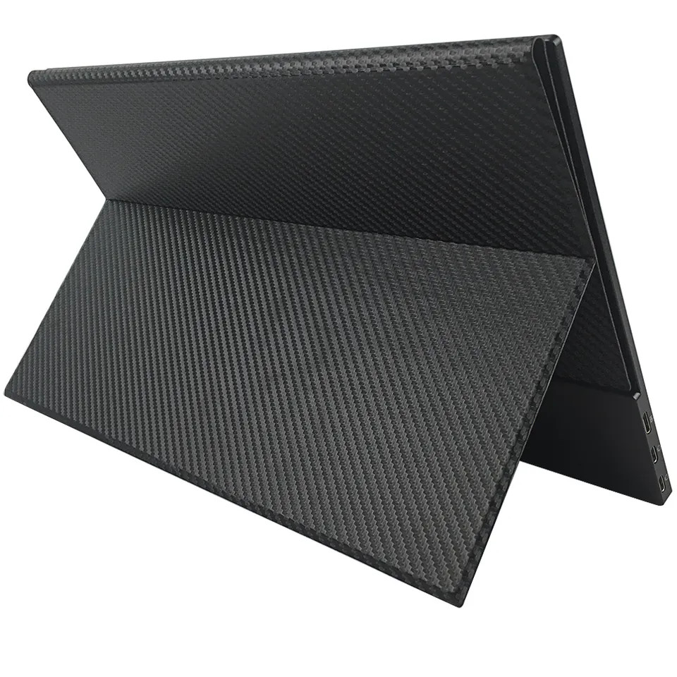 16:9 60Hz Double Laptop Portable LCD Screen Monitor Extender 300 Cd/M² Brightness