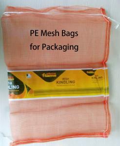 China Pe Woven Vegetable Mesh Bags For Onion Packaging 35x50cm wholesale