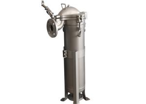 China Topline Single Bag Filter Housing SS 304 SS 310 SS316 For Water Filtration wholesale