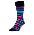 custom stripe design quality cotton socks