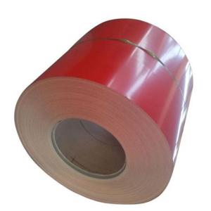 China Dx51d Prepainted GI Steel Coil PPGI Color Coated 600mm wholesale