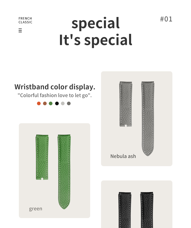 20mm Leather Watch Strap Replacement for SamSung GaLaxy Watch 4 Wrist Band Gift Accessory